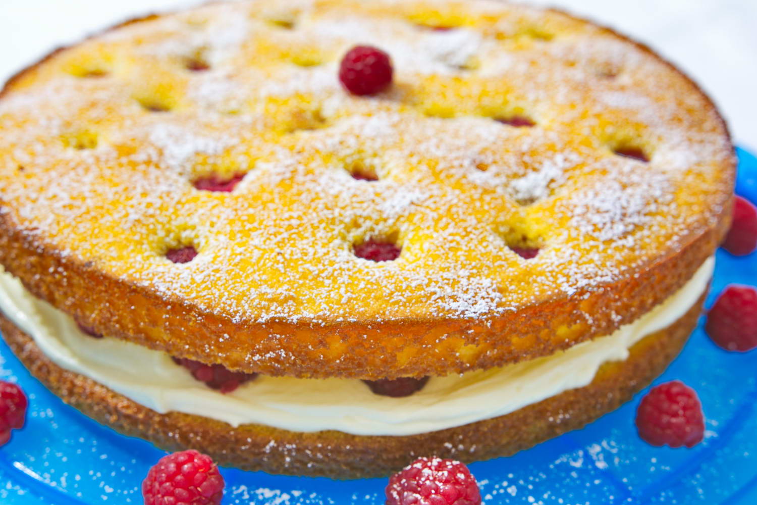 Zitronen-Himbeer-Torte - Wohlfühlküche