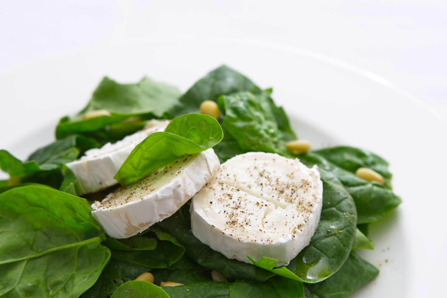 Blattspinat-Salat - Wohlfühlküche