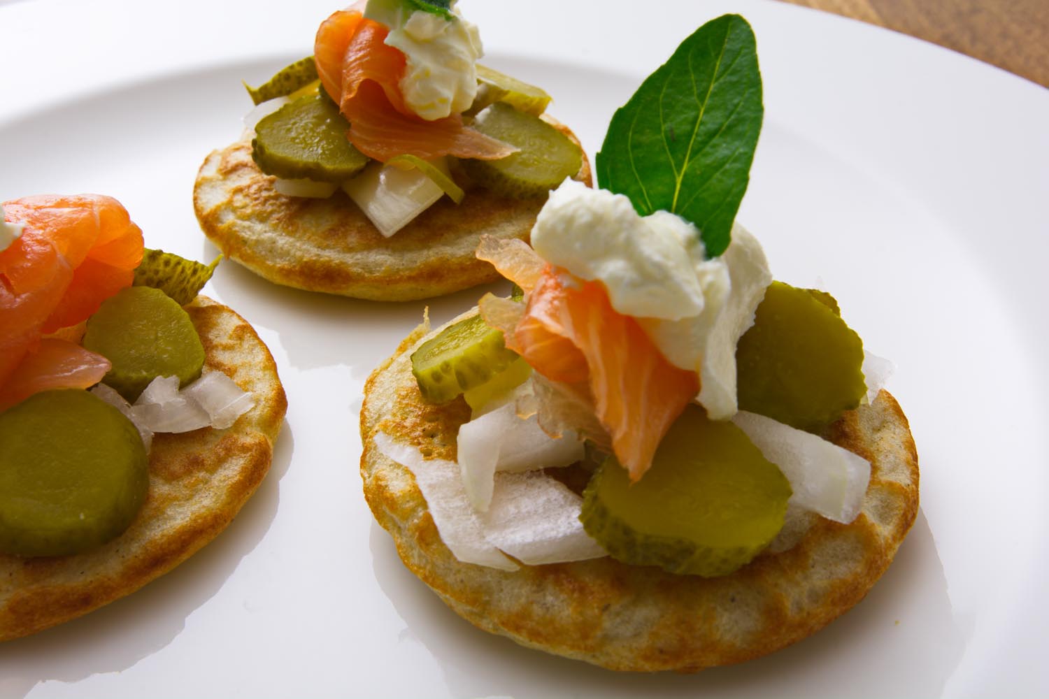 Blinis mit Räucherlachs - Wohlfühlküche