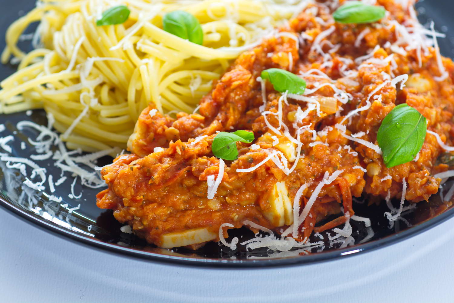 Vegetarische Bolognese mit Linsen - Wohlfühlküche