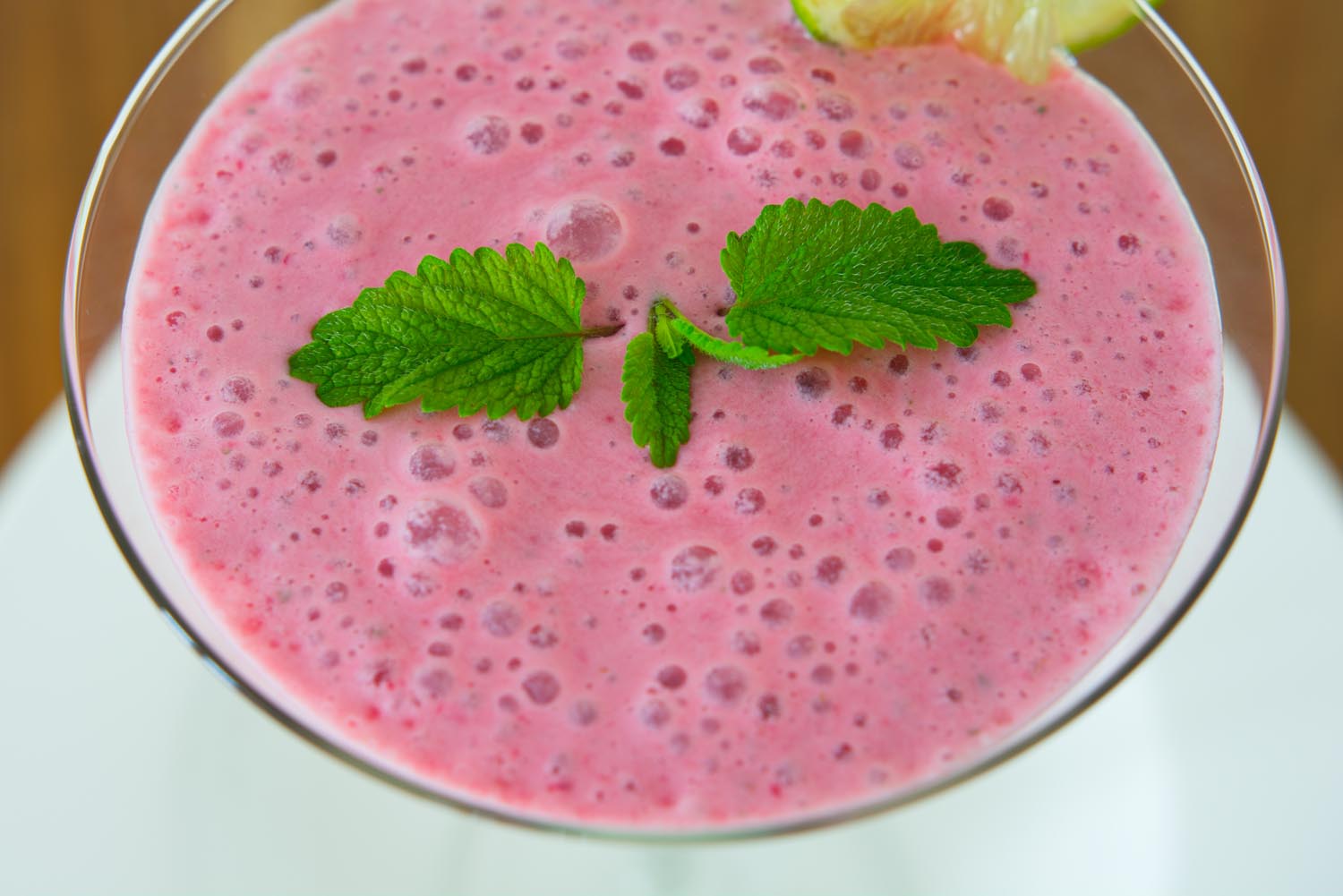 Himbeer-Limetten-Smoothie